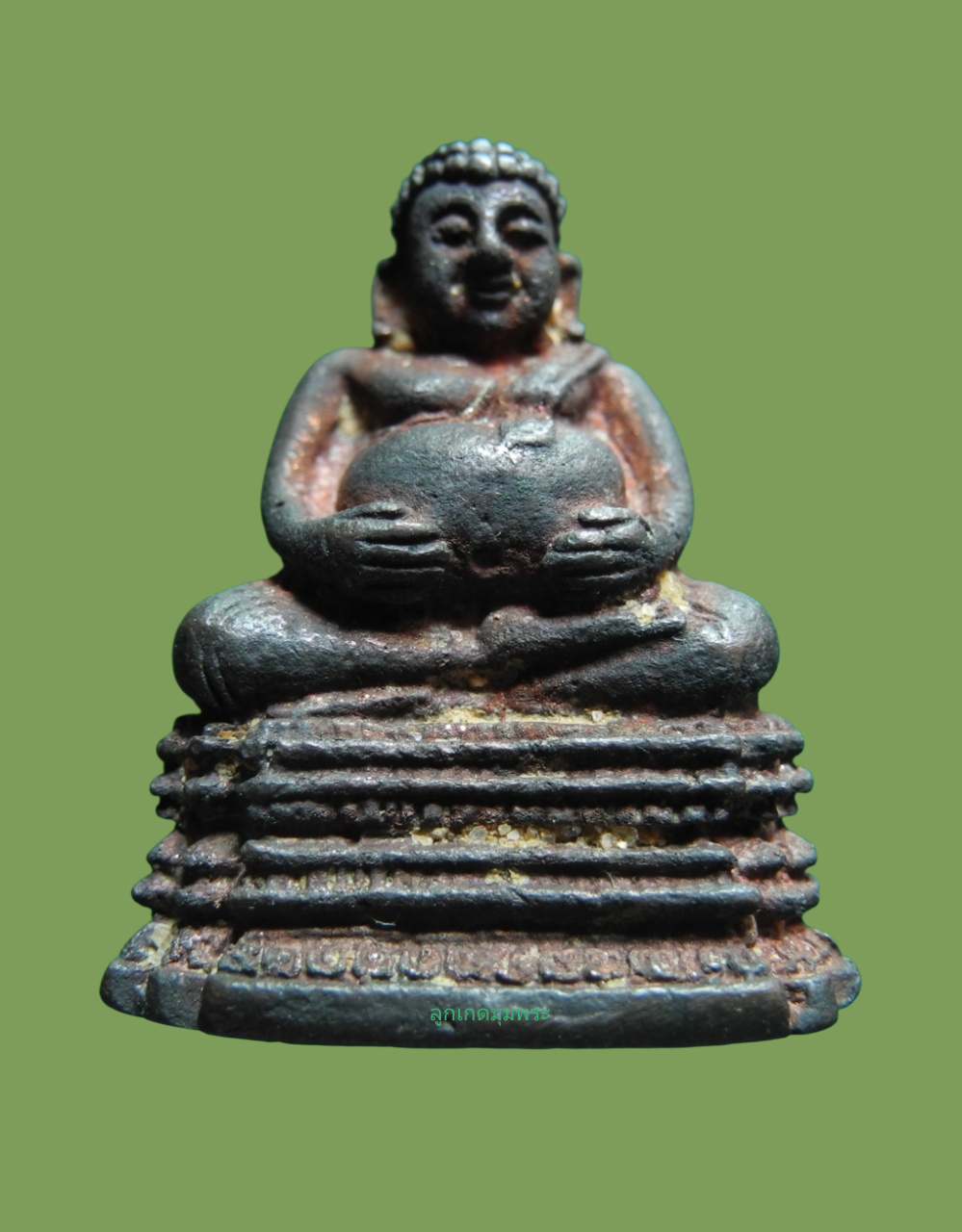 พระสังกัจจายน์หล่อโบราณ อาจารย์ต๊ะ วัดช้าง นครนายก