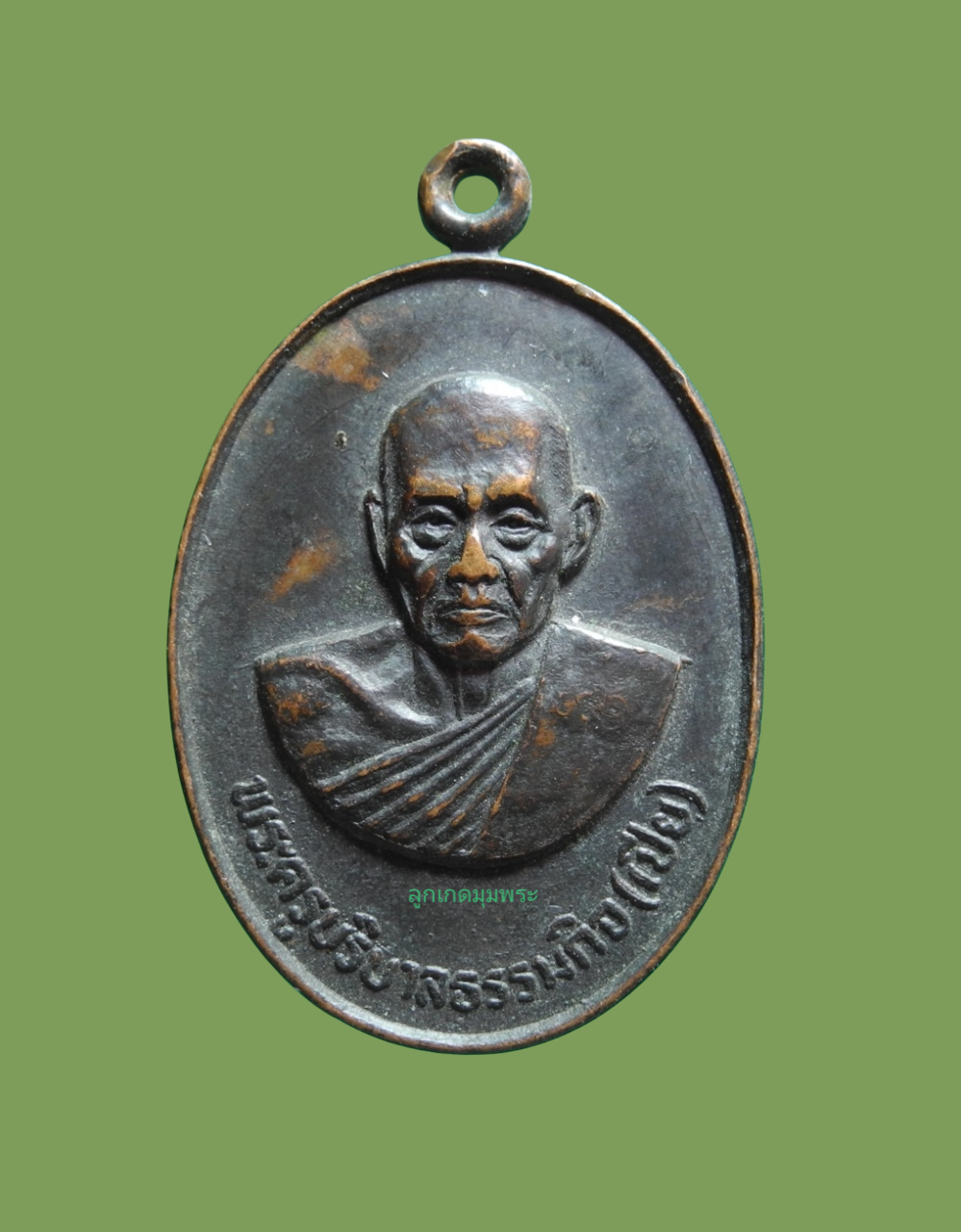 เหรียญหลวงพ่อเปีย (พระครูบริบาลธรรมกิจ) วัดนาเตย  รุ่น2