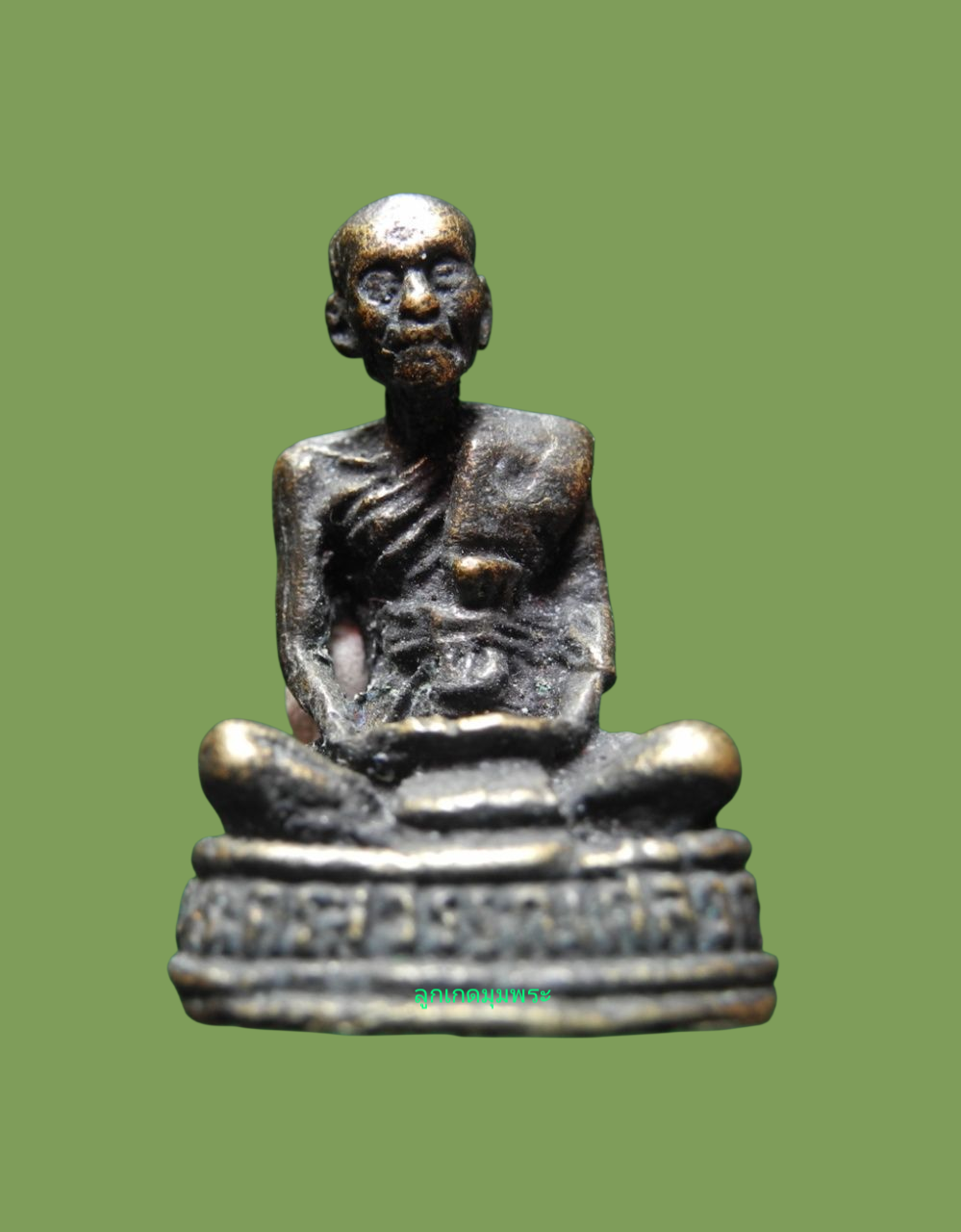 พระรูปหล่อ พระครูสุวรรณศิลวัตร วัดบ่อทองอุดมธรรม